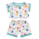 Colorful Hearts PJ Set