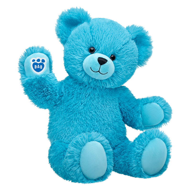Fluffy Blue Bear