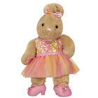 Pawlette™ Bunny Plush Pastel Sequin Dress Gift Set 