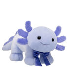 Lavender Axolotl Stuffed Animal With Gifting Bow