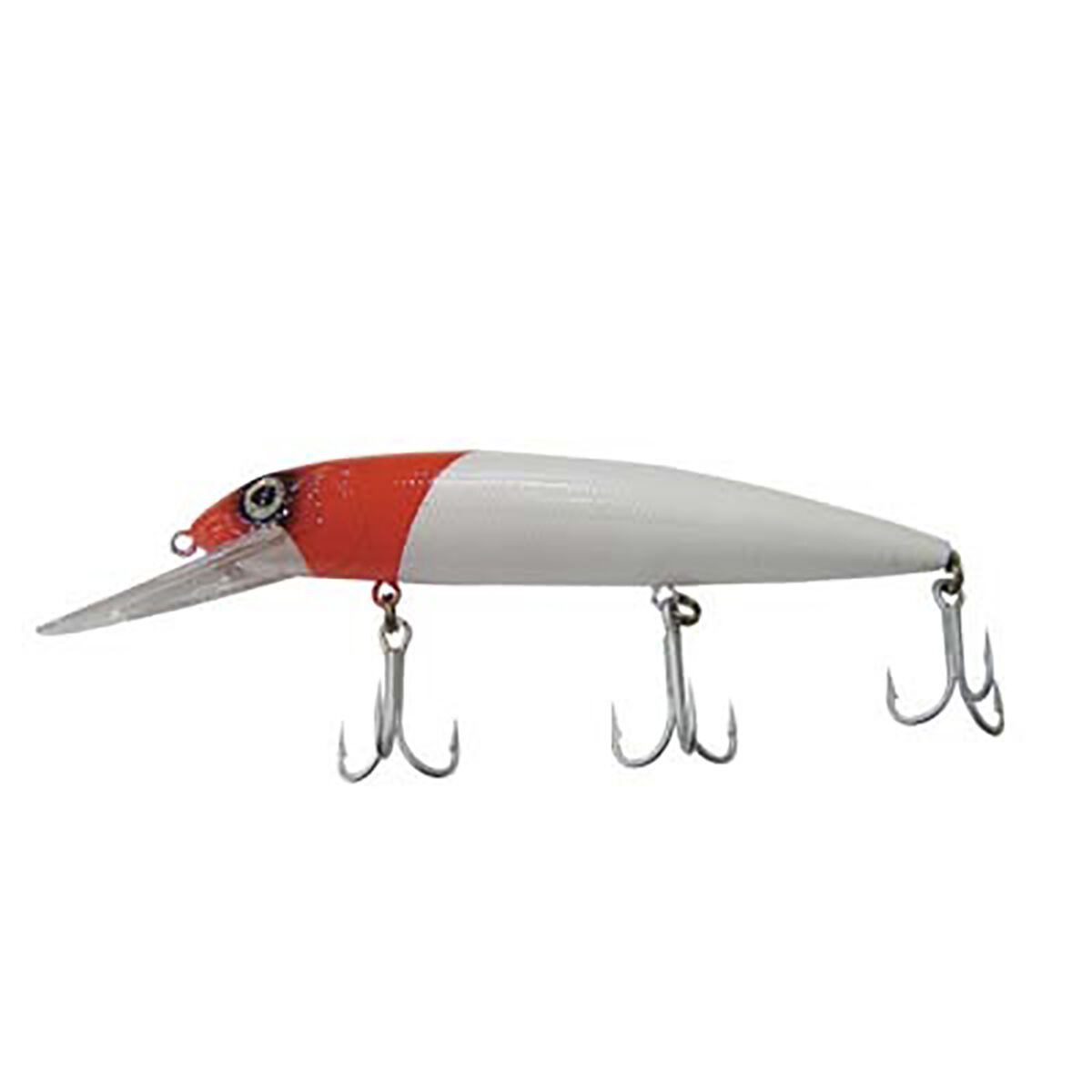 Reidy's The Judge Hard Body Lure 125mm Red Head 125mm, Red Head, bcf_hi-res