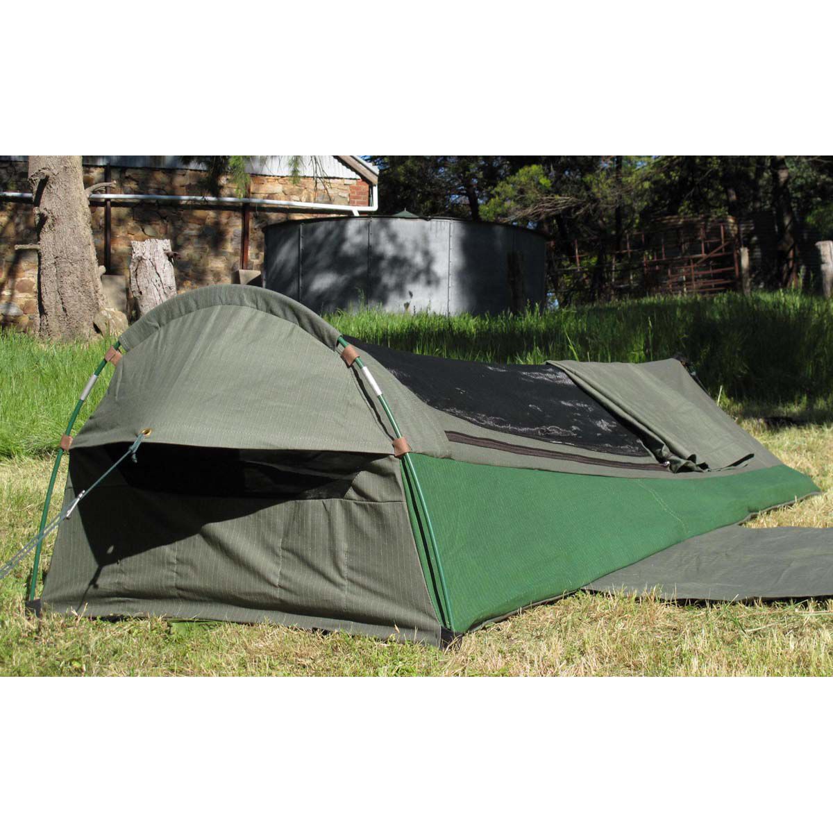 Jolly Swagman Burdekin Dome Swag King Single, , bcf_hi-res