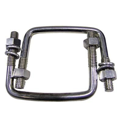 ARK Jockey Wheel U Bolt Set 100x50mm, , bcf_hi-res