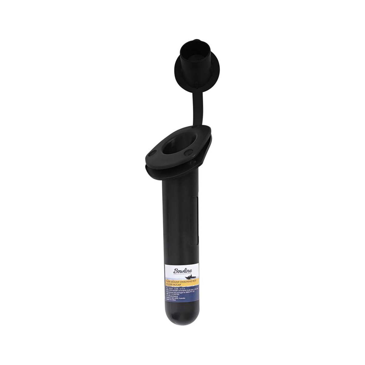 Blueline Flush Mount Ovalhead Rod Holder, , bcf_hi-res