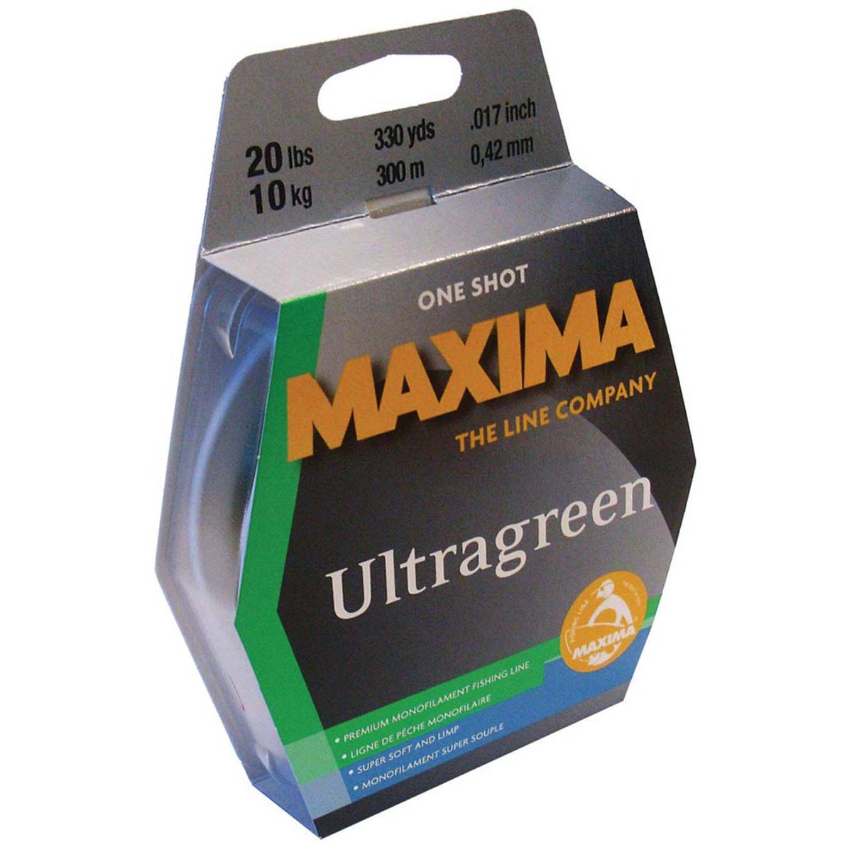 Maxima Ultra Mono Line 600m 600m 8lb Green, , bcf_hi-res