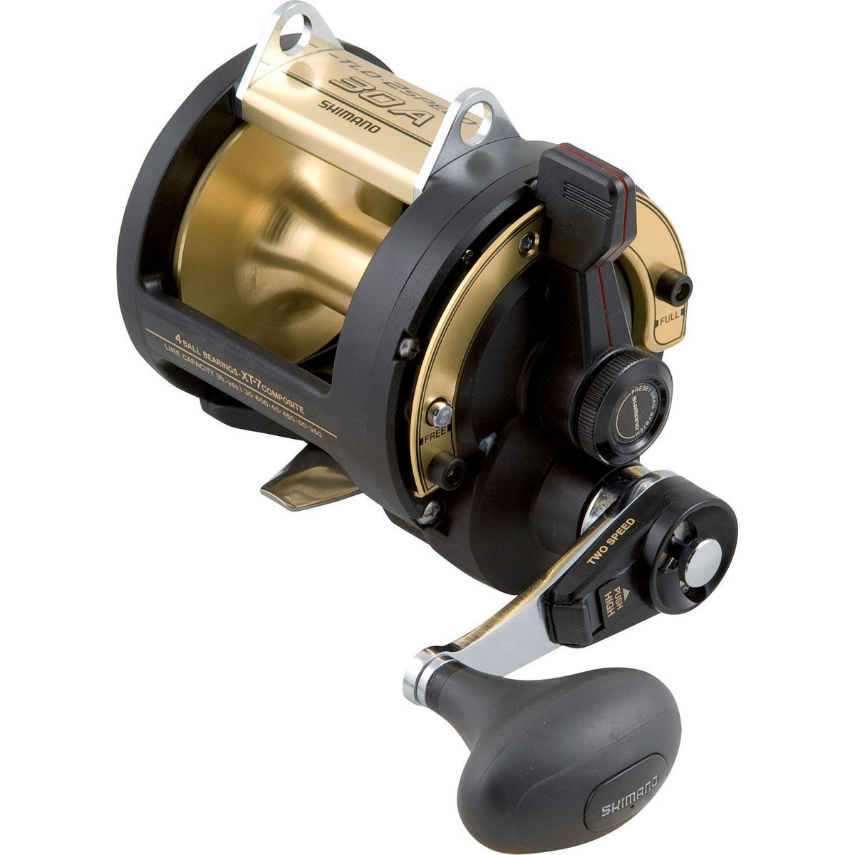 Shimano TLD 30A 2 Speed Overhead Reel, , bcf_hi-res