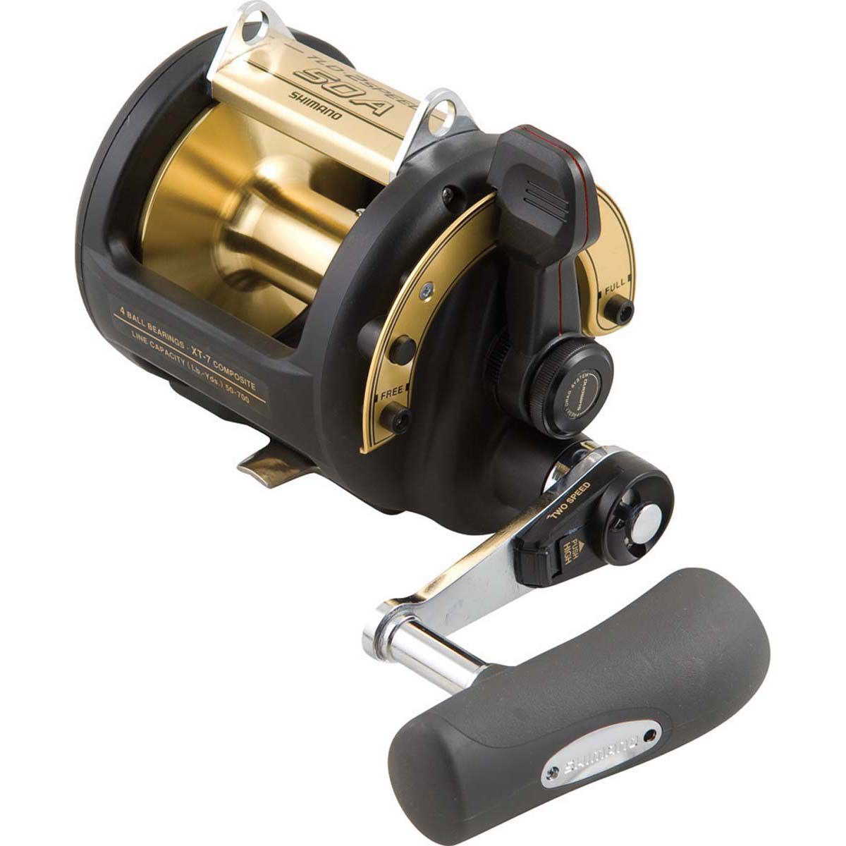 SHIMANO TLD 50A 2 SPEED OVERHEAD REEL, , bcf_hi-res