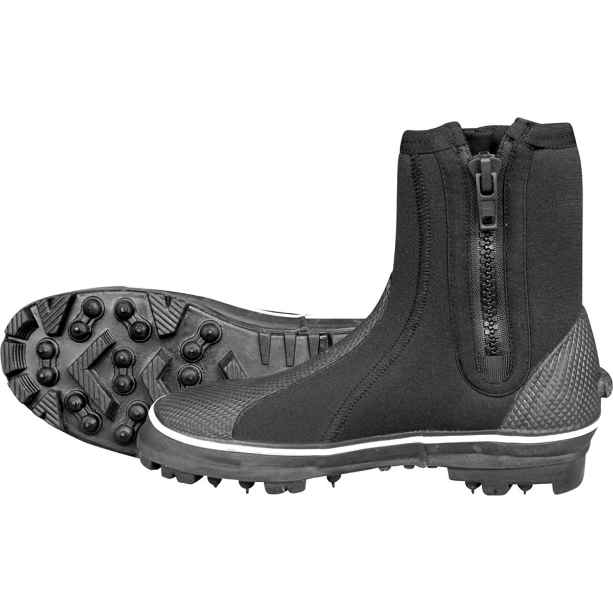 Mirage Unisex Rockhopper Dive Boots Black 13, Black, bcf_hi-res
