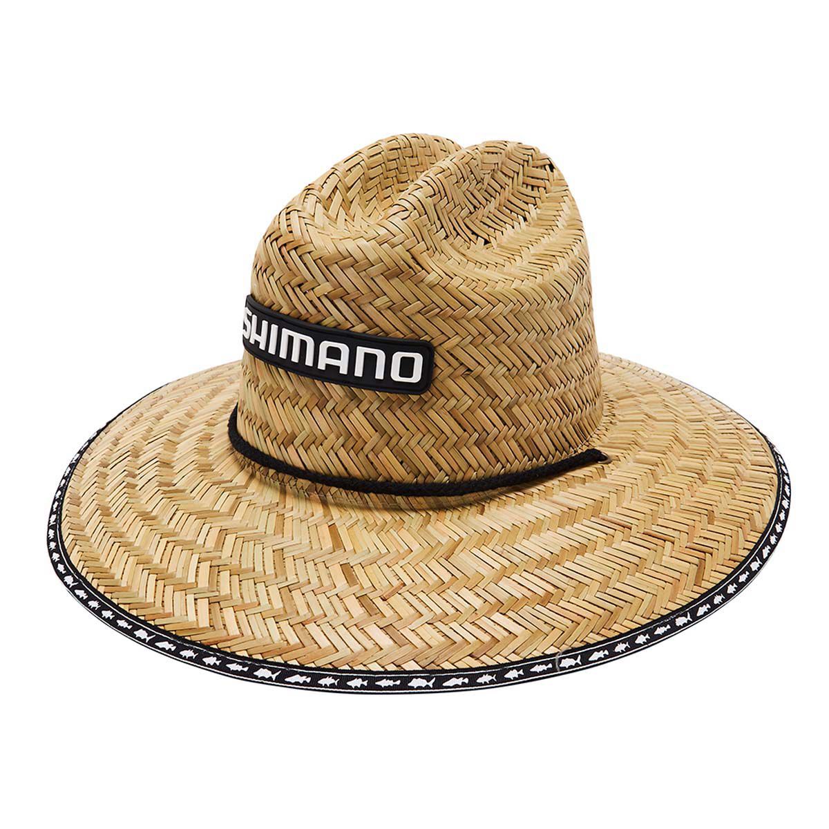 Shimano Men's Sunseeker Straw Hat, , bcf_hi-res