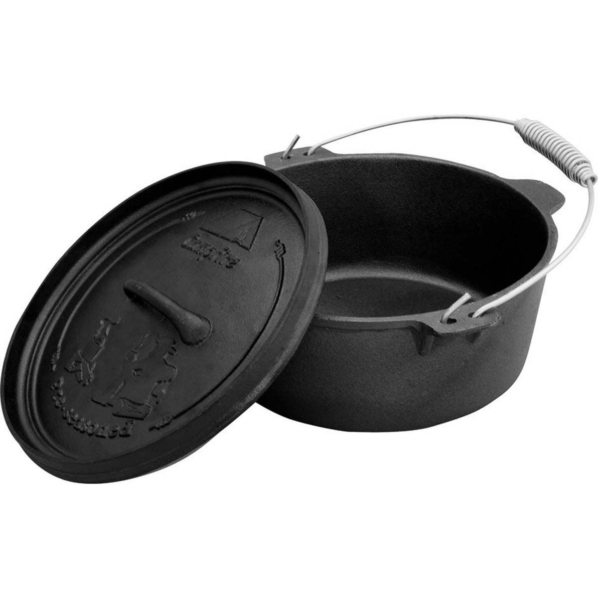 Pioneer Pre Seasoned Camp Oven 2 Quart, , bcf_hi-res