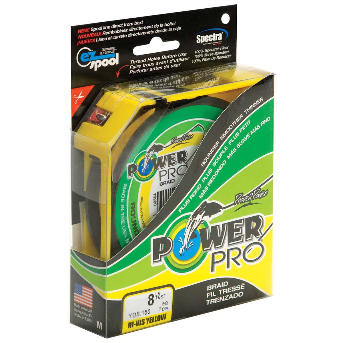 Power Pro Braid Line 150yds, Green, bcf_hi-res