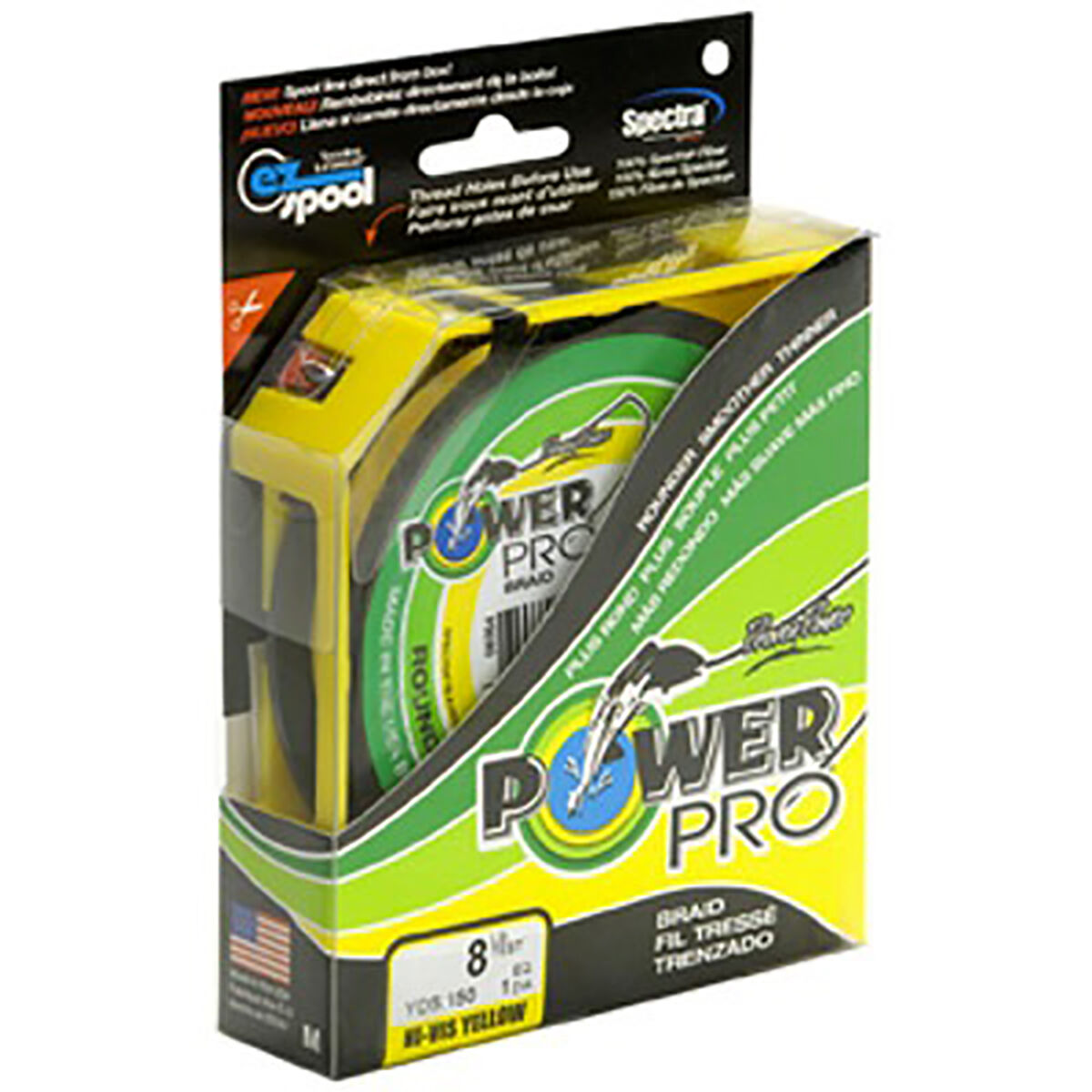 Power Pro Braid Line 300yds, Yellow, bcf_hi-res