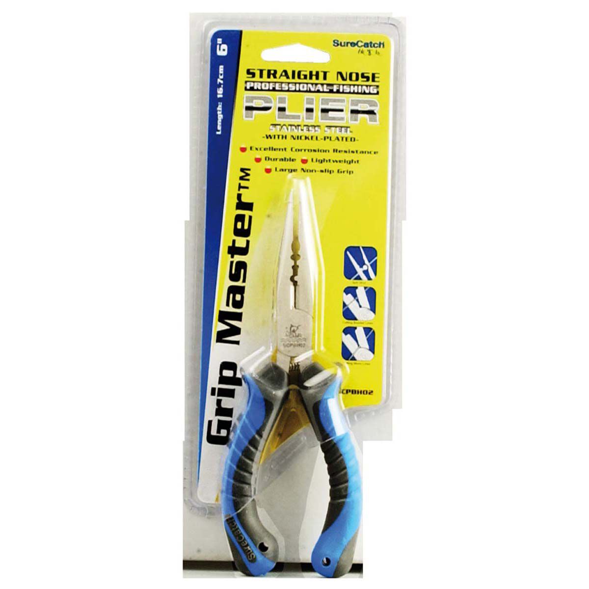 Surecatch Gripmaster Bent Nose Big Game Pliers, , bcf_hi-res