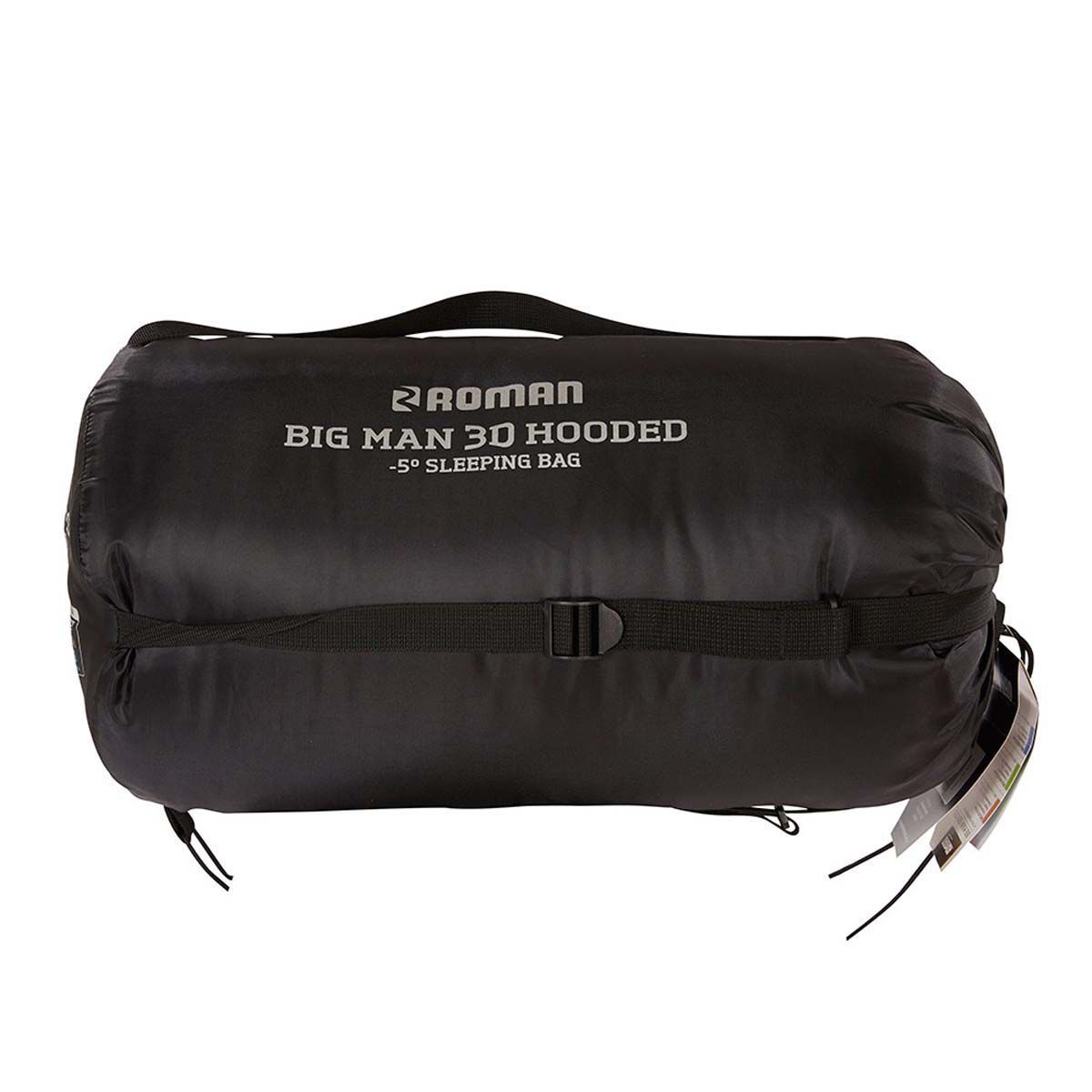 Roman Big Man Hooded Sleeping Bag, , bcf_hi-res