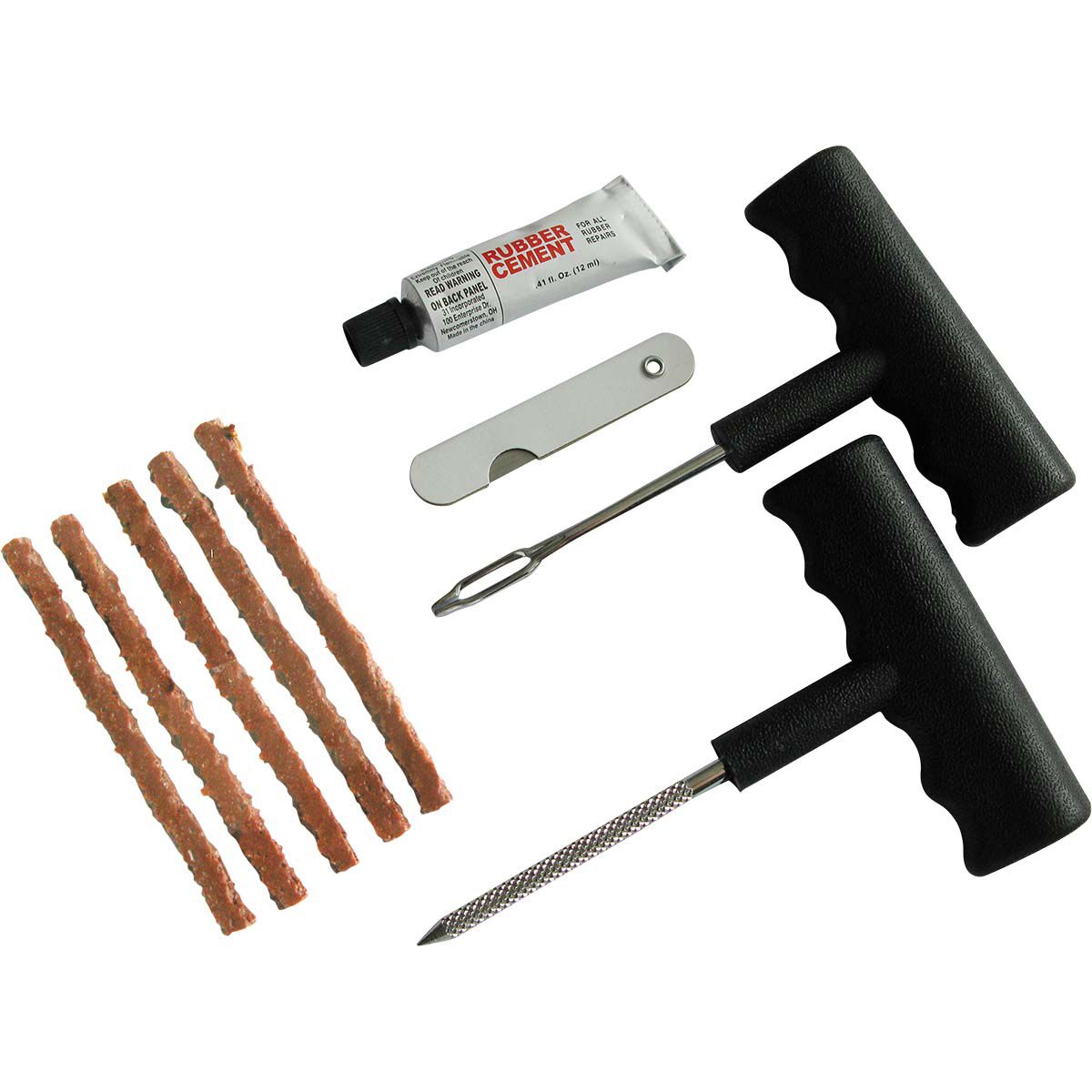 Dr Air Tubeless Tyre Repair Kit 9 Piece, , bcf_hi-res