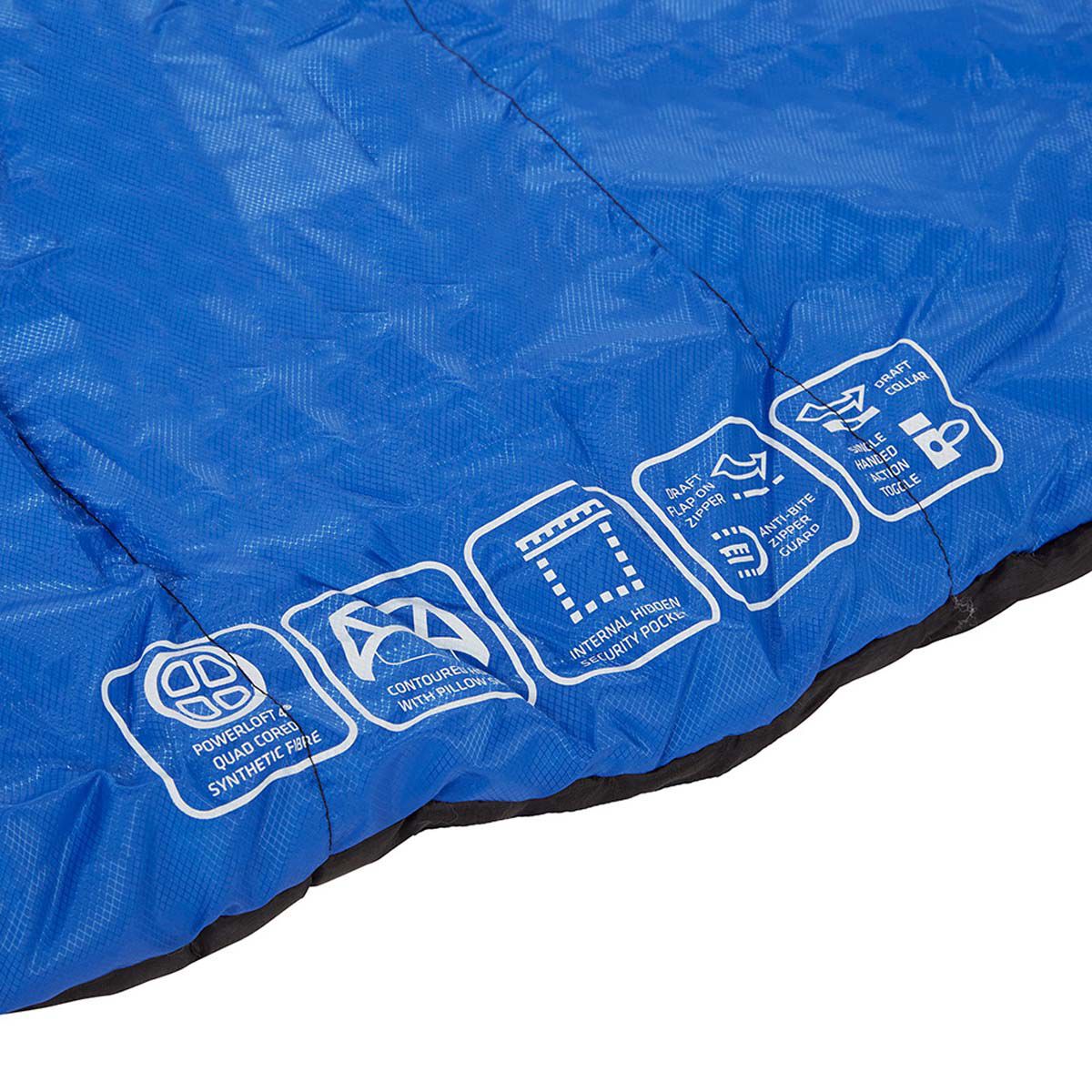 Blackwolf Samurai Hooded Sleeping Bag, , bcf_hi-res