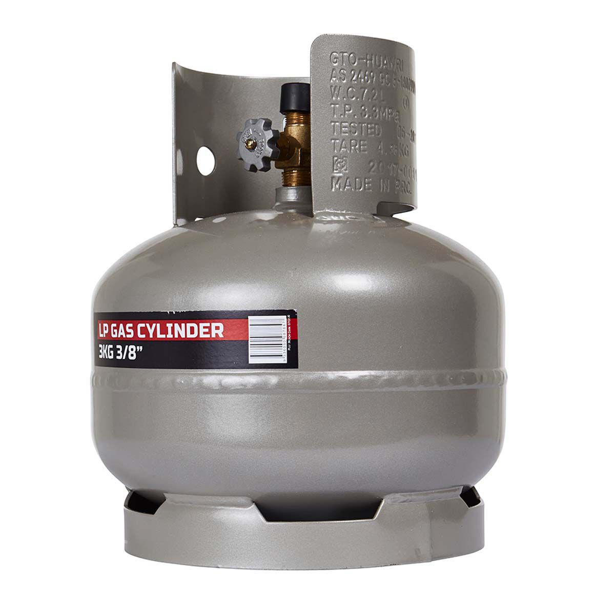 Code 4 Gas Bottle 3kg 3/8”, , bcf_hi-res