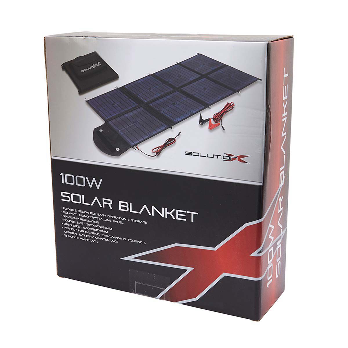 Solution X Foldable Solar Blanket 100W, , bcf_hi-res