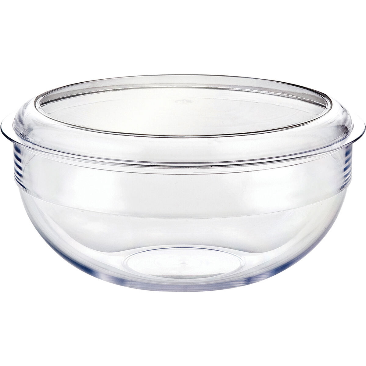 Palm Tritan Duo Salad Bowl/Cheese Platter 25cm, , bcf_hi-res