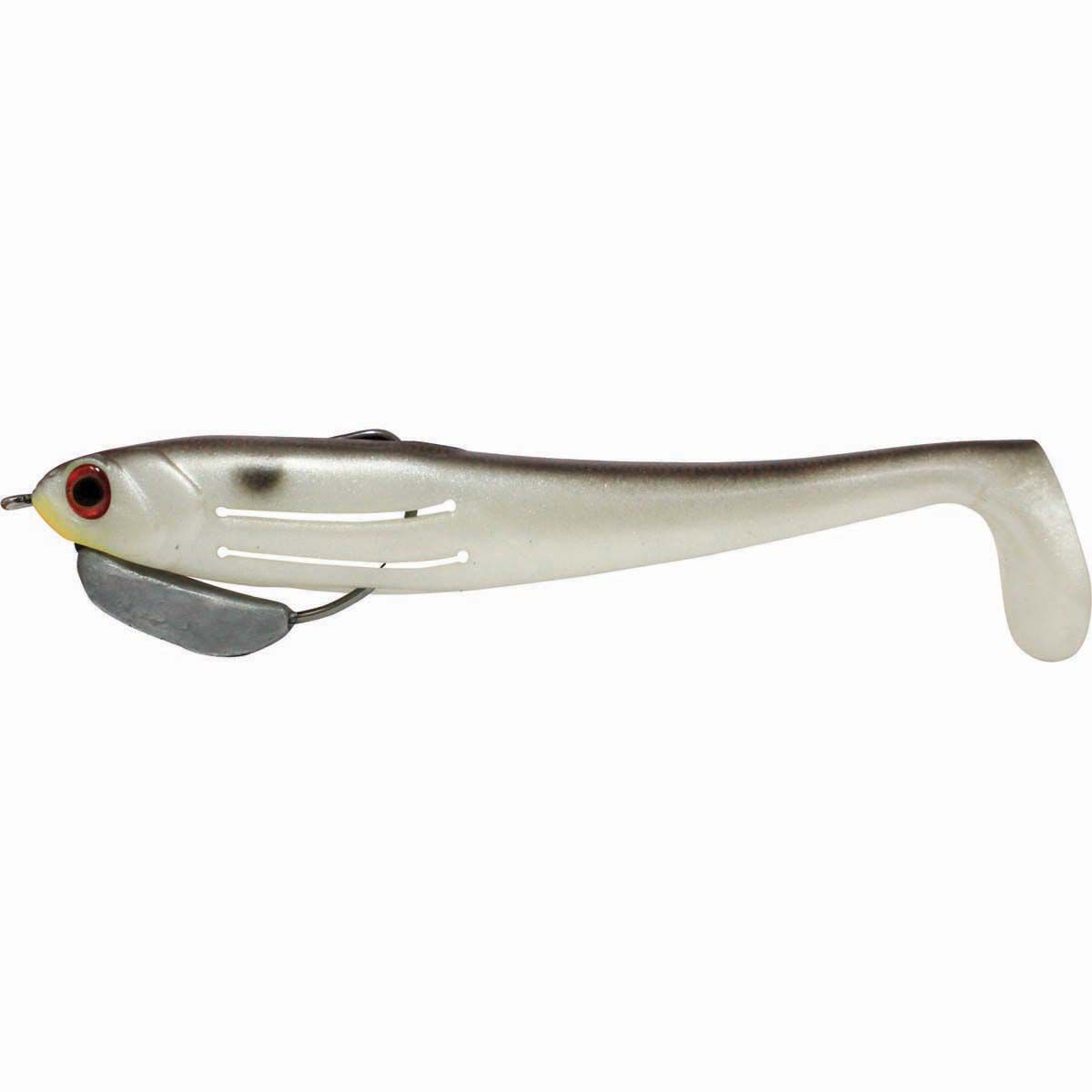 Zerek Flat Shad Soft Plastic Lure 5in Col 01, Col 01, bcf_hi-res