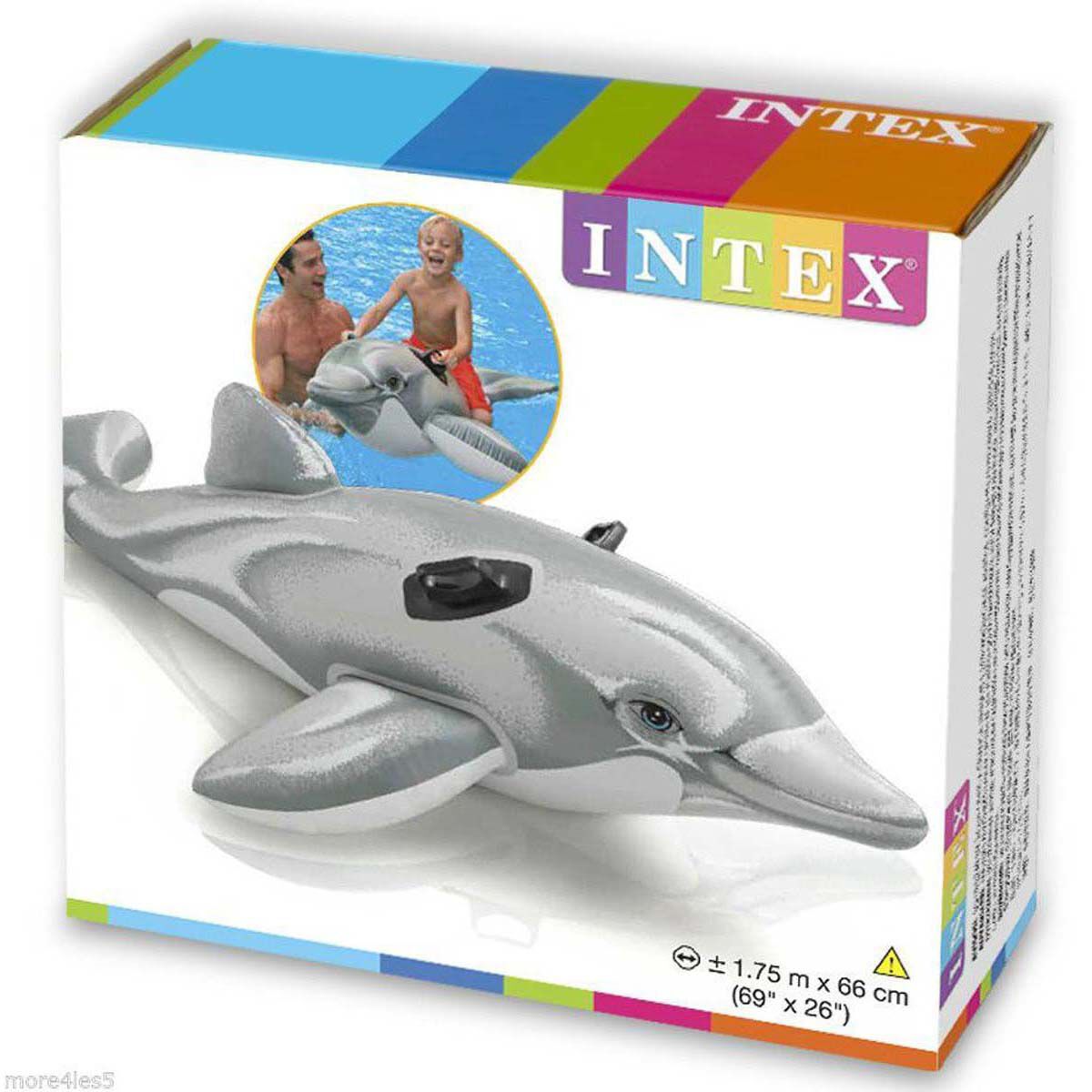 Intex Inflatable Ride On Dolphin, , bcf_hi-res