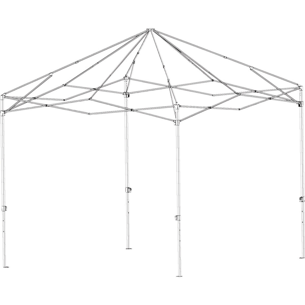 Wanderer 420D Anti-Pooling Gazebo 3x3m, , bcf_hi-res