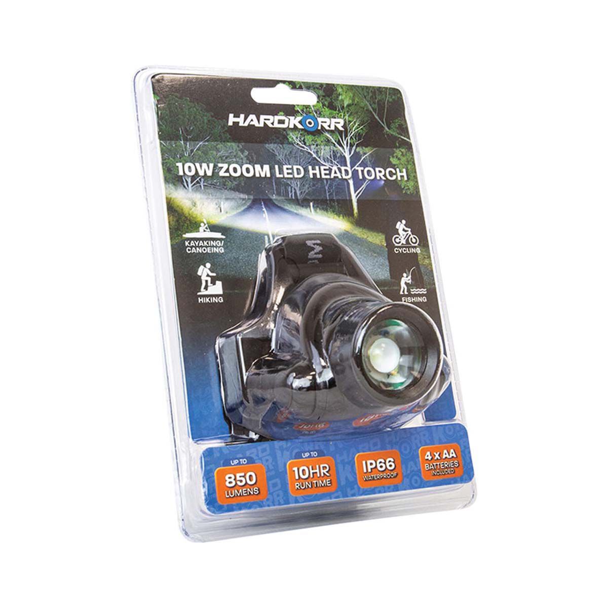 Korr Cree LED Zoom Headlamp 10W, , bcf_hi-res