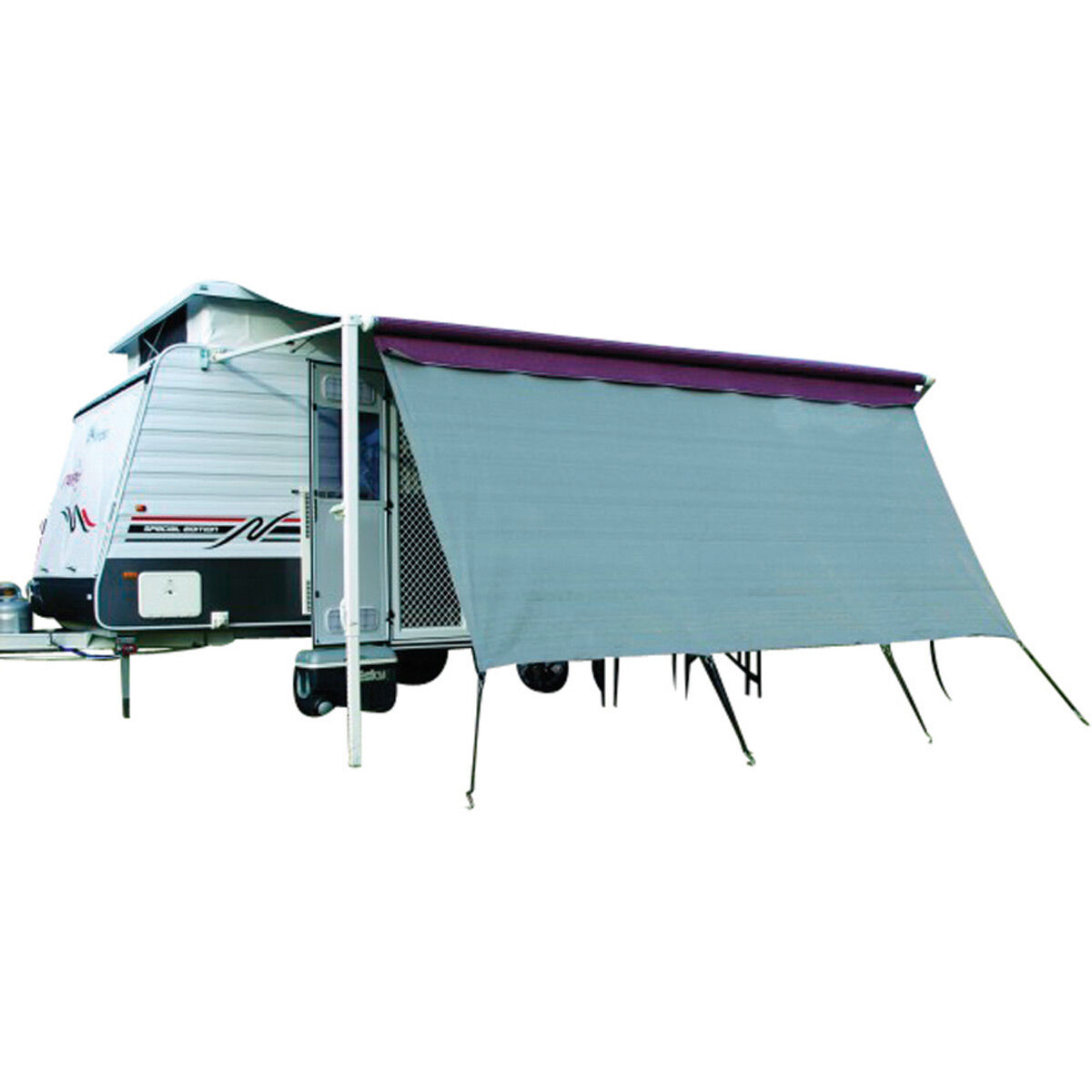 Caravan Privacy Screen - 3.4m x 1.8m 3.4x1.8m, , bcf_hi-res