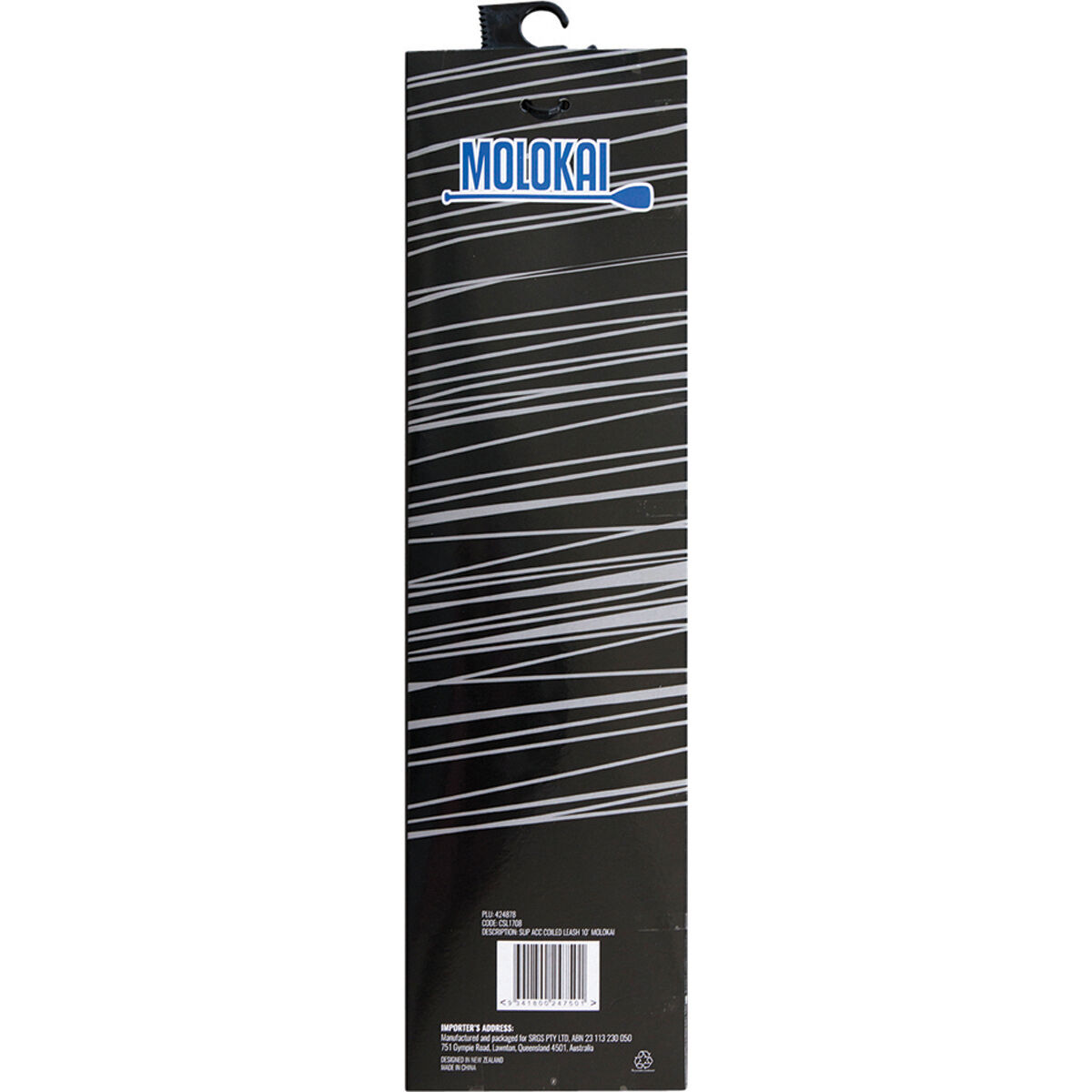 Molokai SUP Coiled Leash, , bcf_hi-res