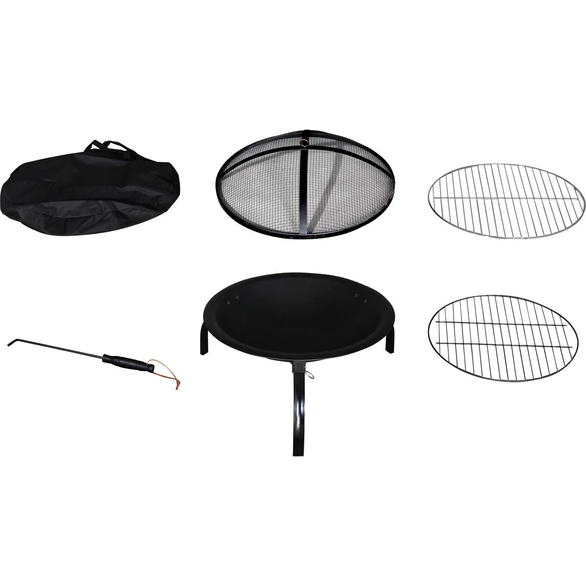Fire Pit with Grill, , bcf_hi-res