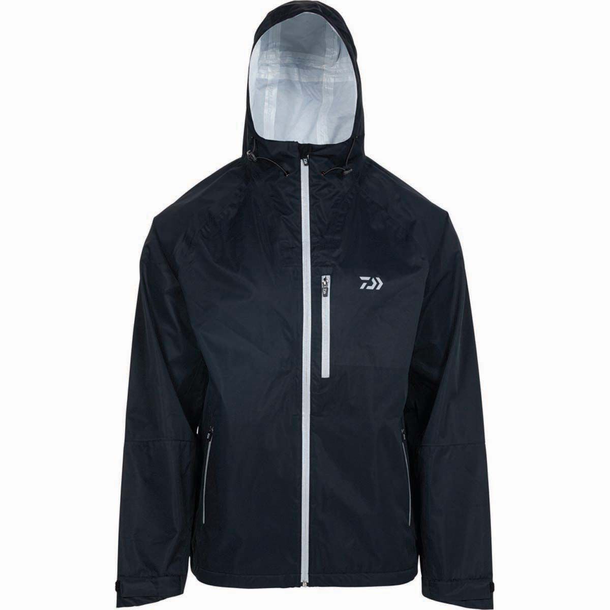 Daiwa Men's Rain Jacket Black S, Black, bcf_hi-res