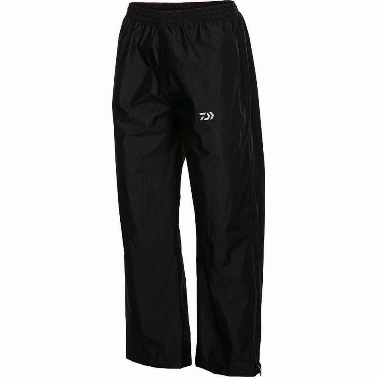 Daiwa Men's Rain Pants Black S, Black, bcf_hi-res