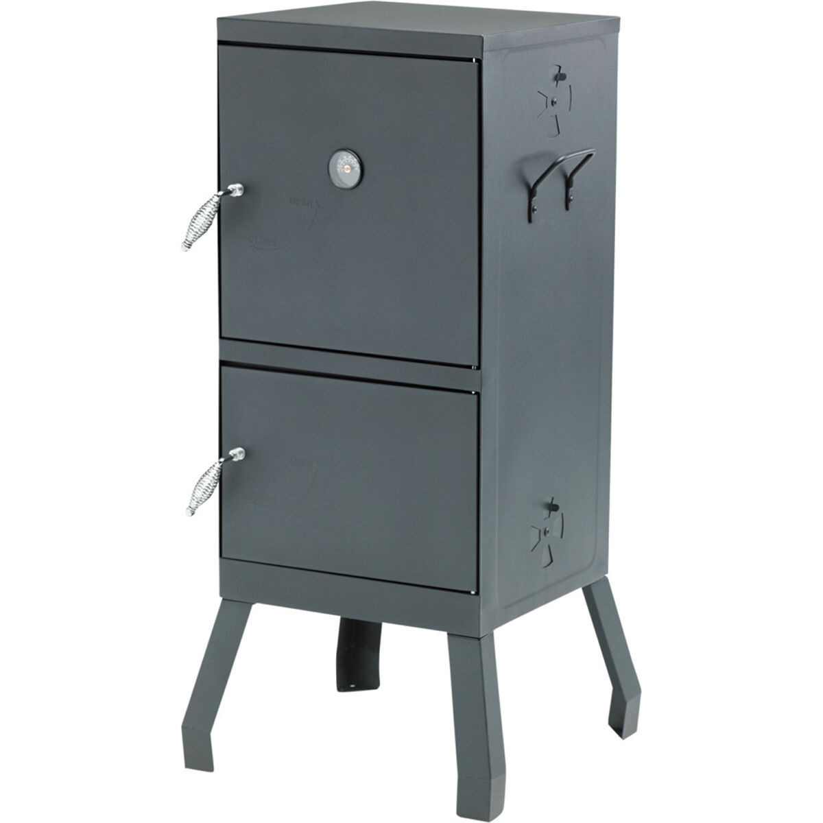 Charmate Charcoal 2 Door Smoker, , bcf_hi-res