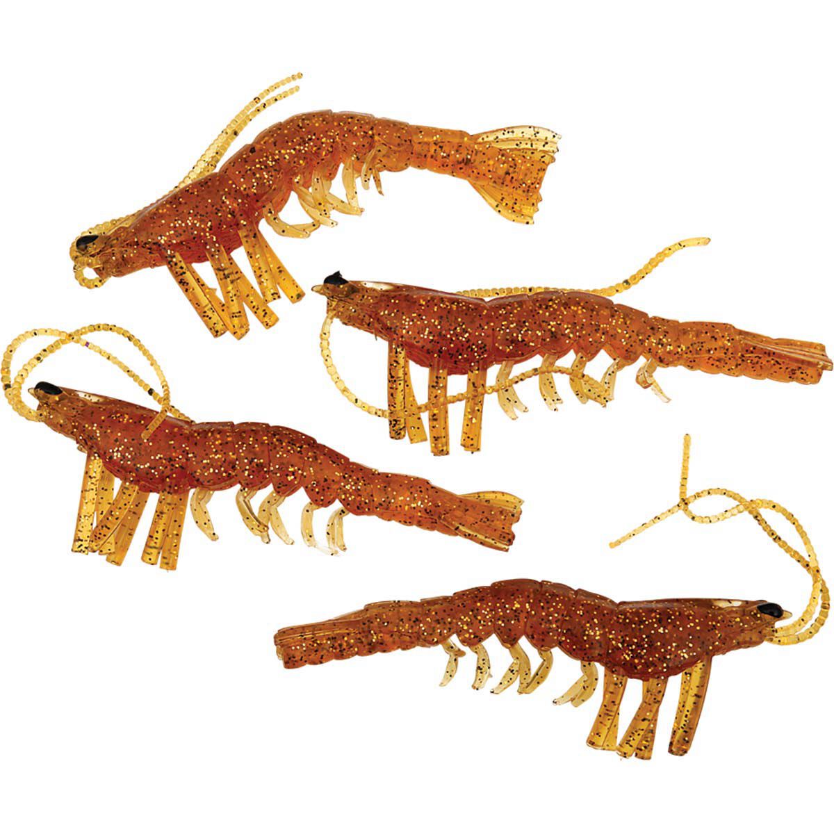 Savage Manic Shrimp Soft Plastic Lure 2in Golden, Golden, bcf_hi-res
