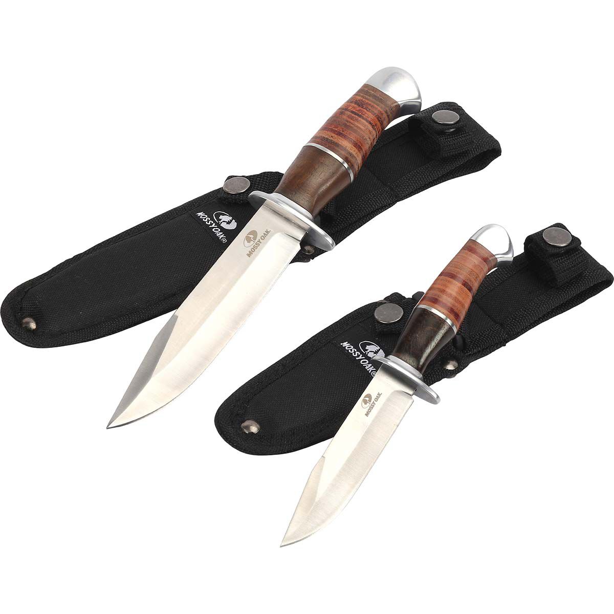 Mossy Oak Leather Handle Knives 2 Pack, , bcf_hi-res