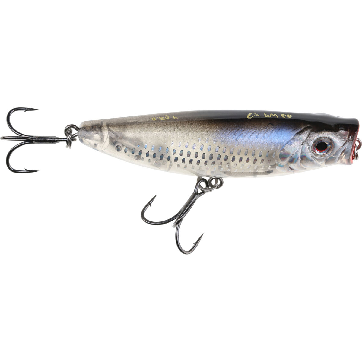 Pop Walker Surface Lure 8cm Dirty Silver, Dirty Silver, bcf_hi-res