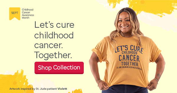 Let's cure childhood cancer. Together.