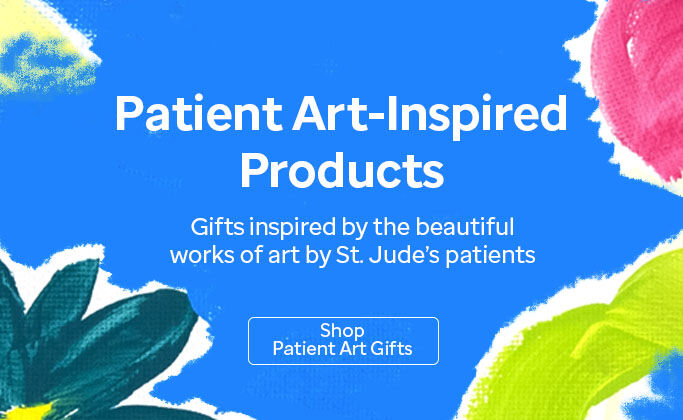 Click here to shop St. Jude patient art-inspired gifts.