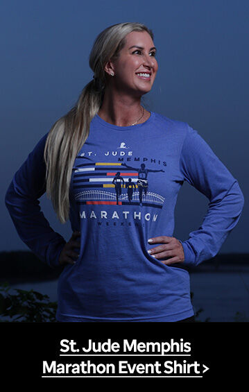 Click here to shop St. Jude branded running gear
