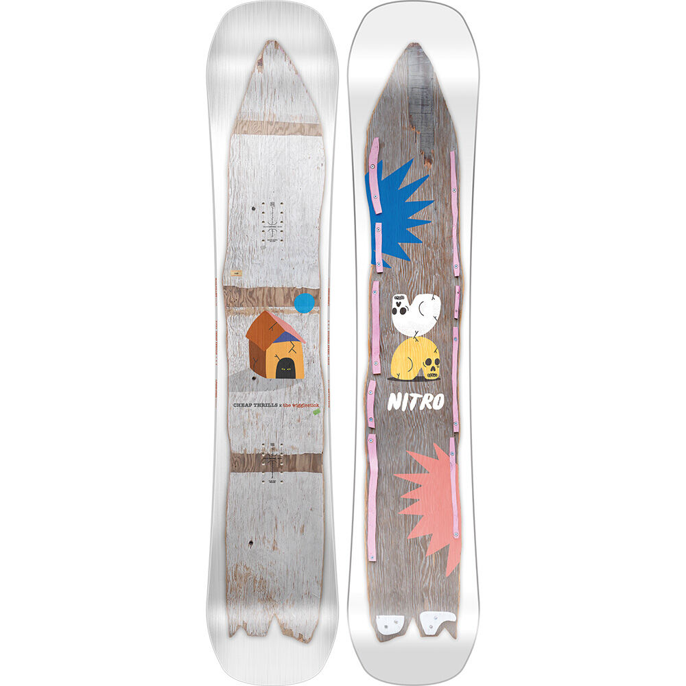 Nitro 2024 Cheap Thrills Wigglestick Wide Snowboard | The House