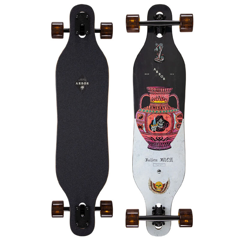 Arbor Axis 37 Artist x Julien JACA Longboard Complete