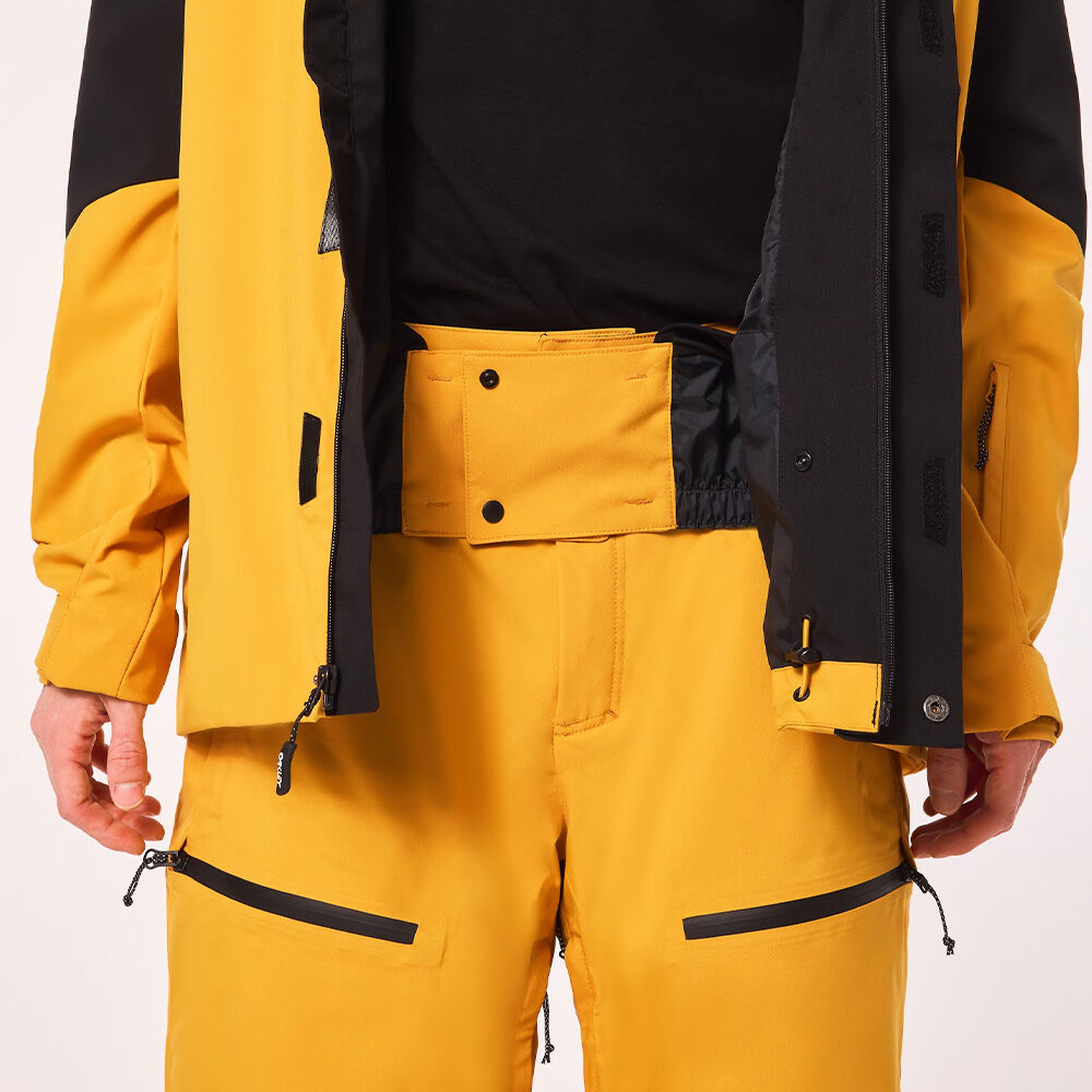 Oakley TNP TBT Men's Shell Jacket - Amber Yellow/Blackout