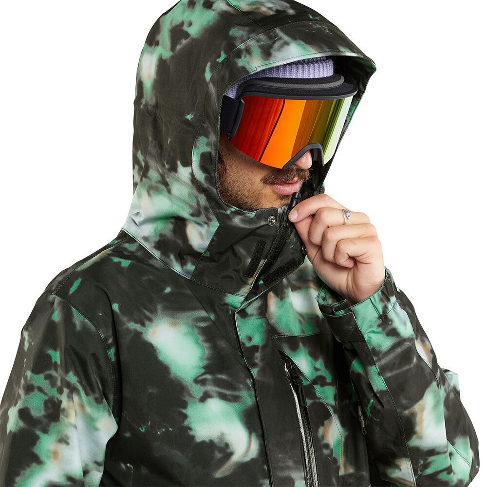 Mens L Gore-Tex Jacket - Black | Volcom US