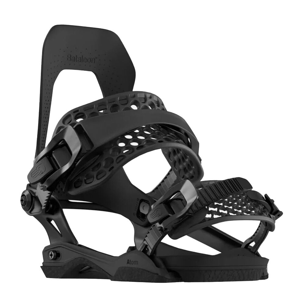福袋売れ残りセール Bataleon Atom Snowboard Bindings | Black, M/L | The House スノーボード
