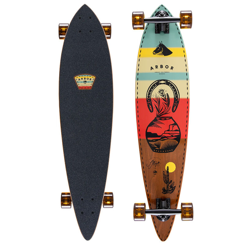 Arbor Fish 37 x Artist Jess Mudgett Longboard Complete