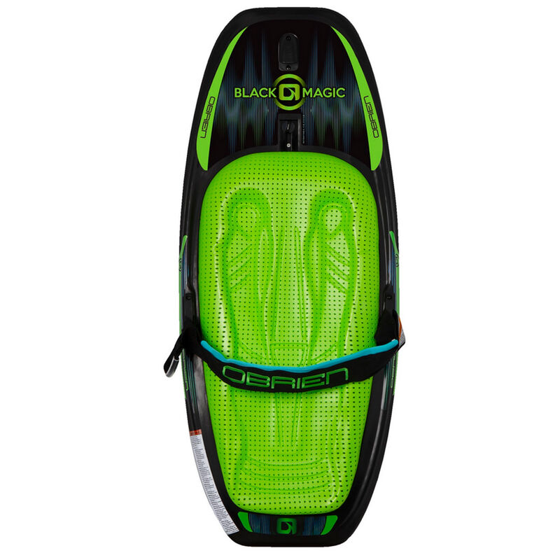O'Brien Black Magic Kneeboard, Green Kneepad