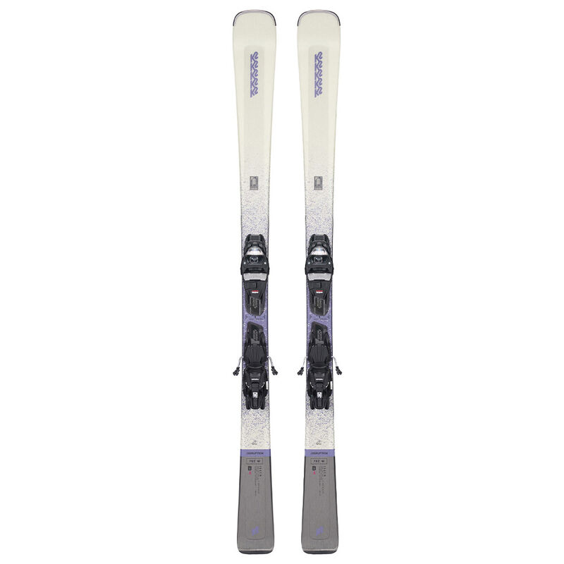 K2 Women's Disruption 76C W Snow Skis with ER3 10 Compact QuikClik Bindings, 163cm