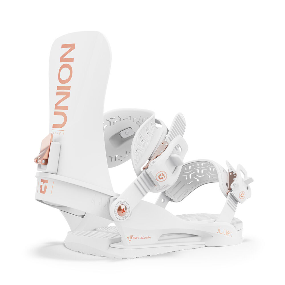 Union Juliet スノーボードビンディング ホワイトＭ Union Juliet Women's Snowboard Bindings - M Tie Die | The House