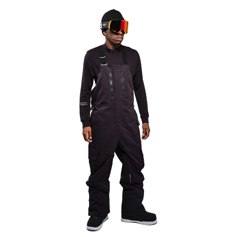 Whitespace Men's 2L Cargo Insulated Bib Pant | Black, XL