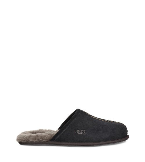 UGG M Scuff Deco Suede en Black